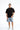Solid Black Soft Jersey Oversized T-shirt - BonkersCorner