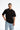 Solid Black Soft Jersey Oversized T-shirt - BonkersCorner