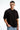 Solid Black Soft Jersey Oversized T-shirt - BonkersCorner