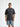 Solid Dark Grey Melange Soft Jersey Oversized T-shirt - BonkersCorner
