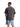 Solid Dark Grey Melange Soft Jersey Oversized T-shirt - BonkersCorner