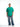 Solid Green Soft Jersey Oversized T-shirt - BonkersCorner