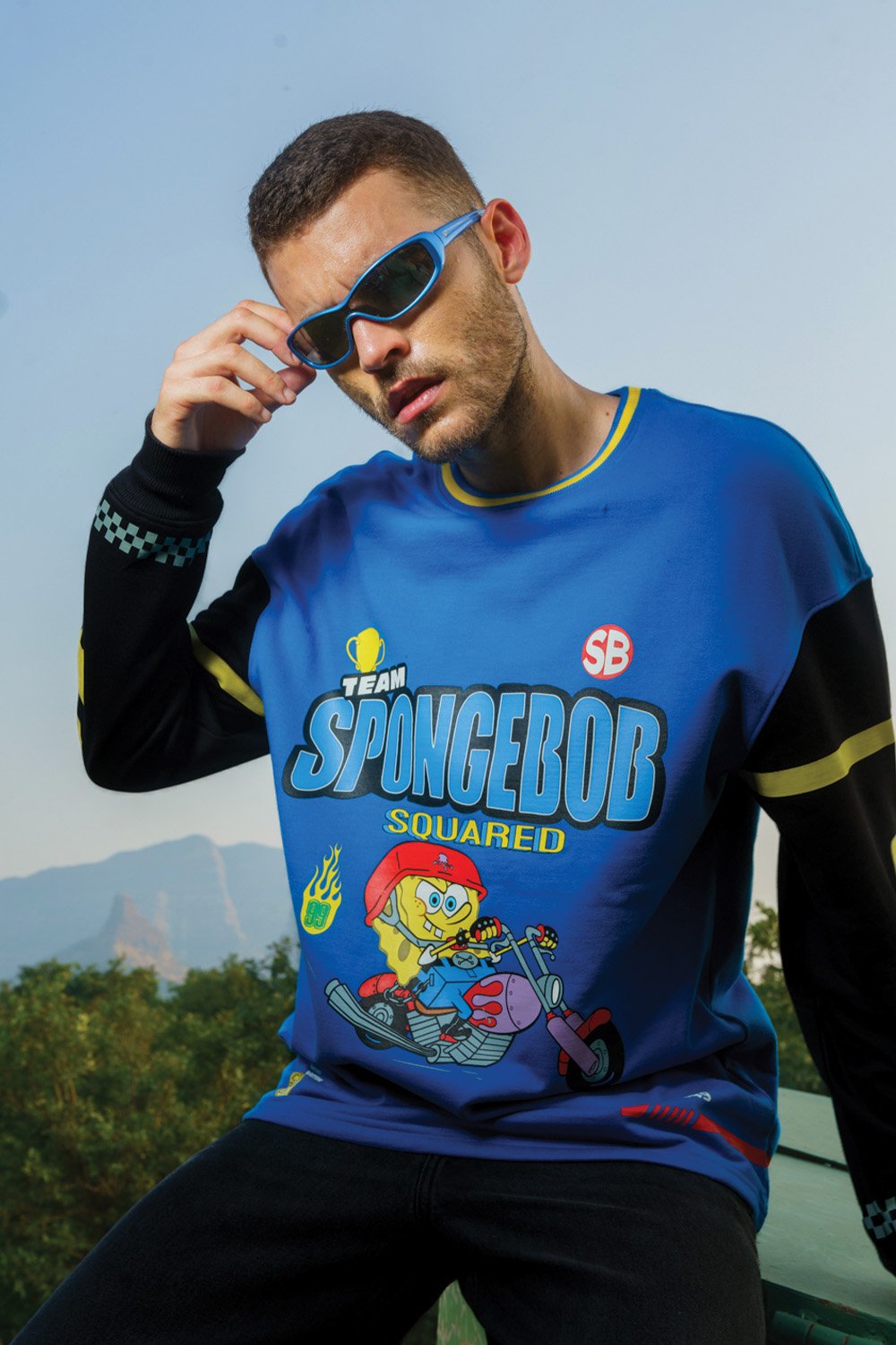 SpongeBob Squared Sweatshirt - BonkersCorner