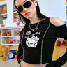 Stargirl Kitty Cut Out Top - BonkersCorner