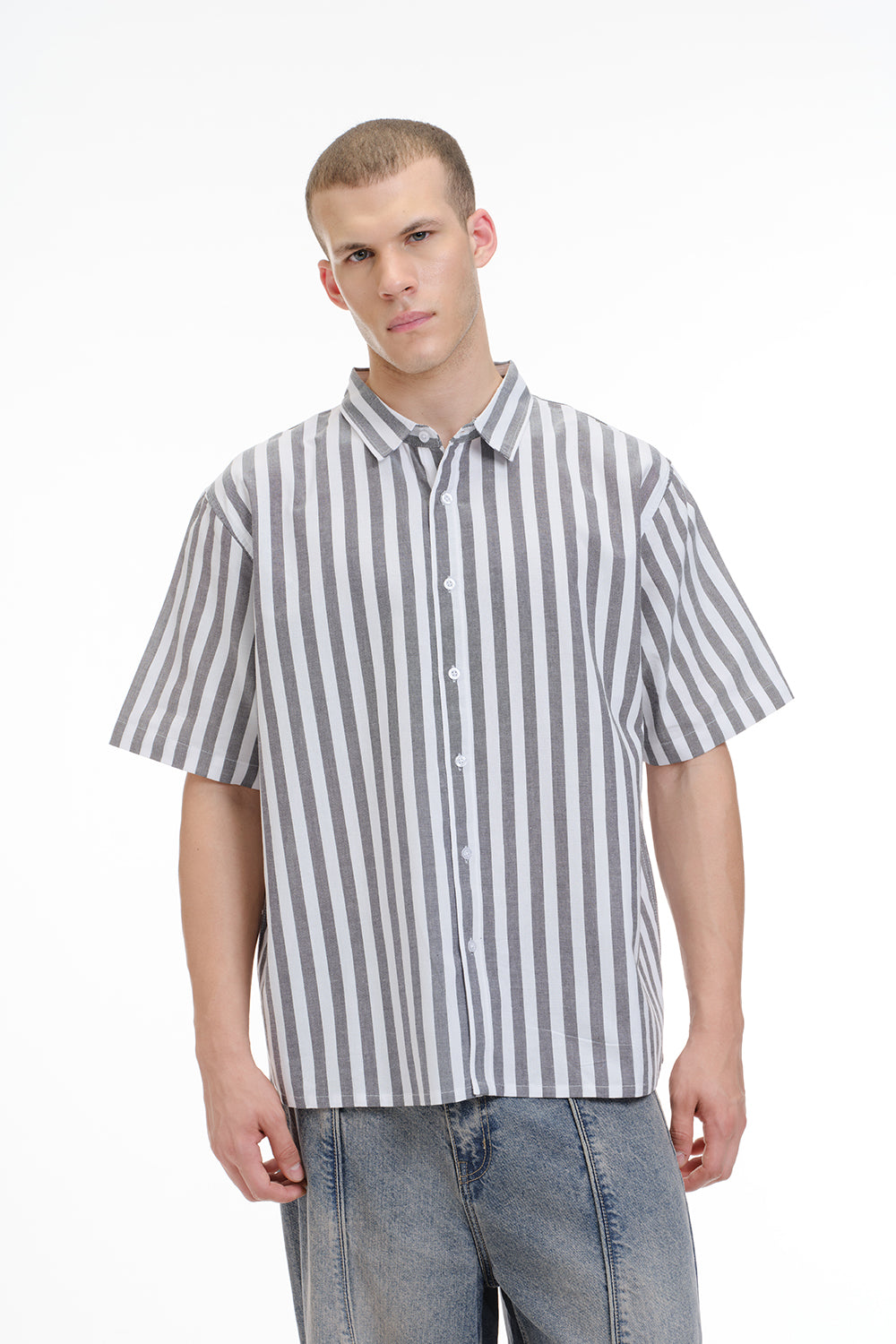 Ash Cabana Short Sleeve Striped Shirt