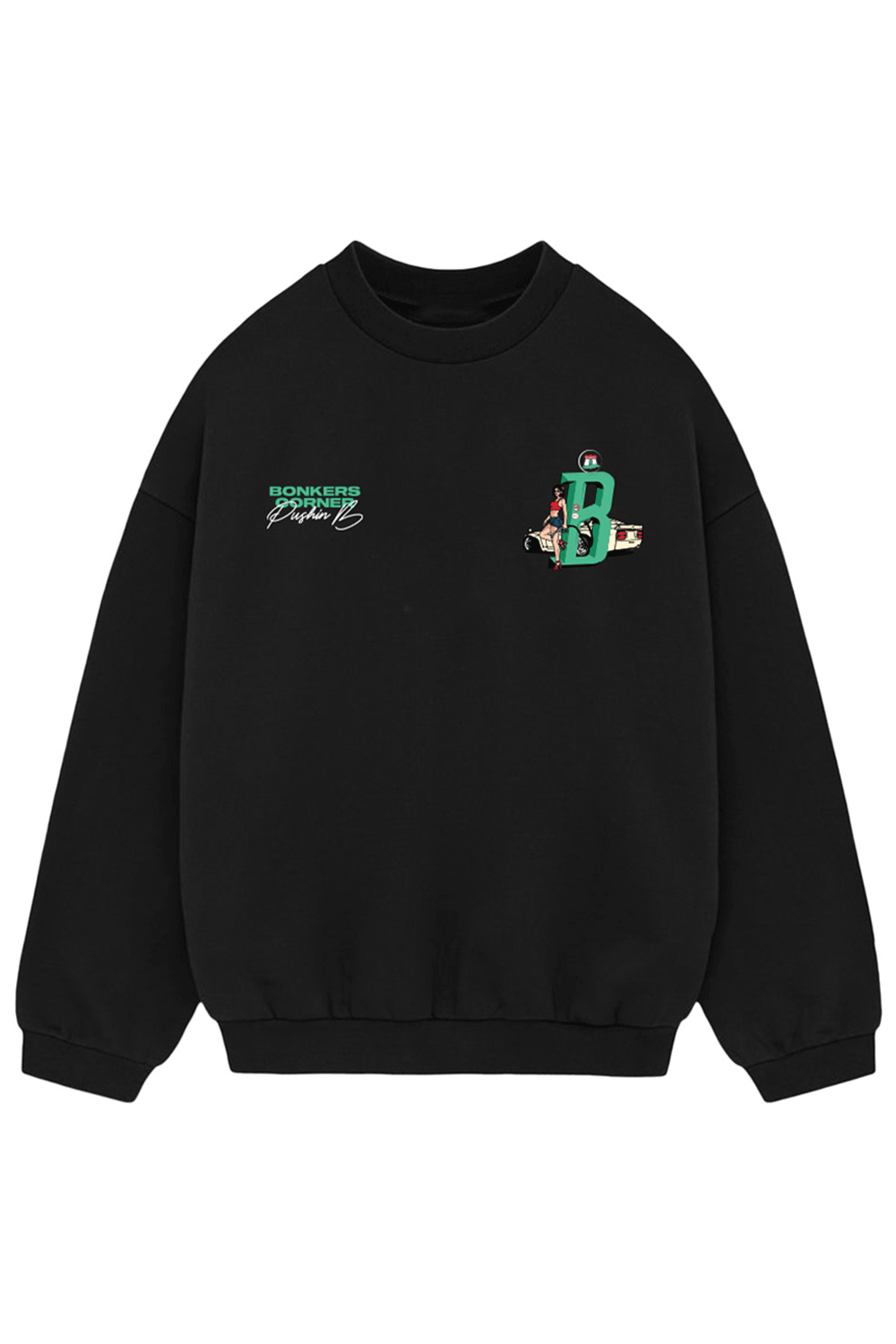 B-On-Curb Sweatshirt - BonkersCorner