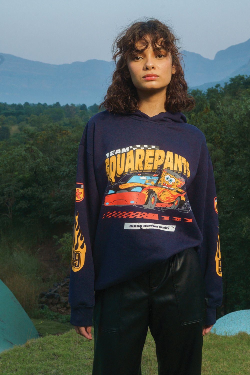 Team SquarePants Hoodie - BonkersCorner