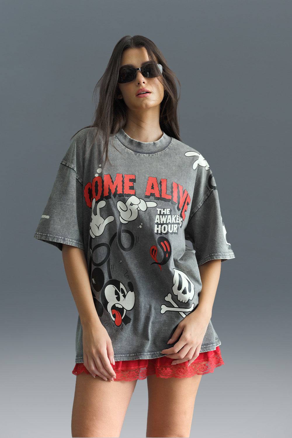 The Awakening Hour Oversized T-shirt - BonkersCorner