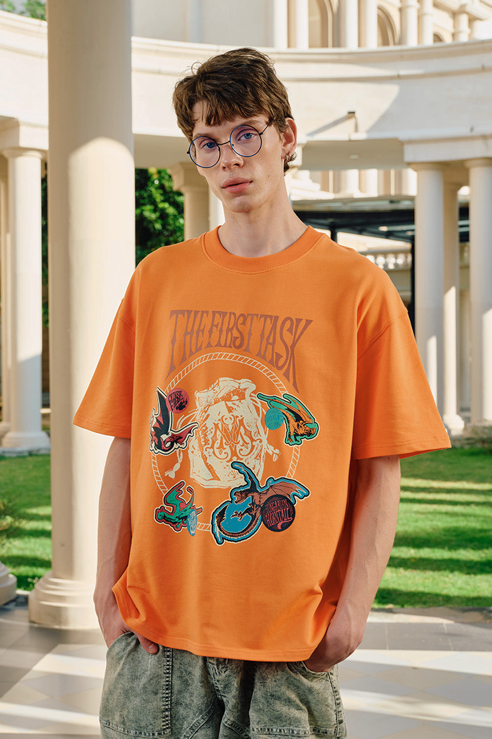 The First Task Oversized T-shirt