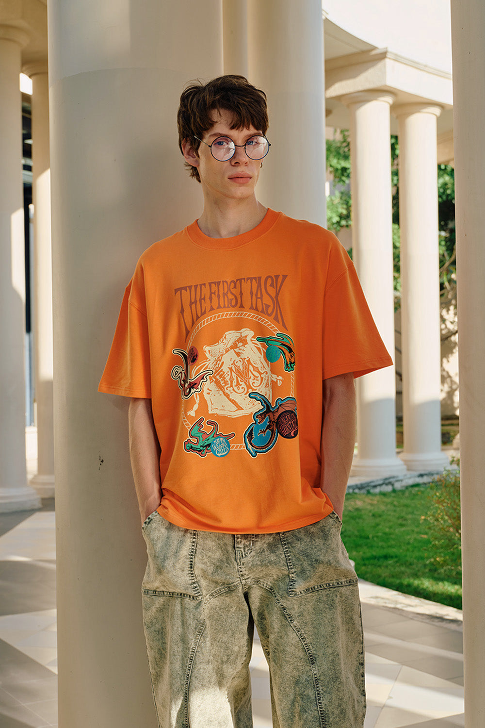The First Task Oversized T-shirt