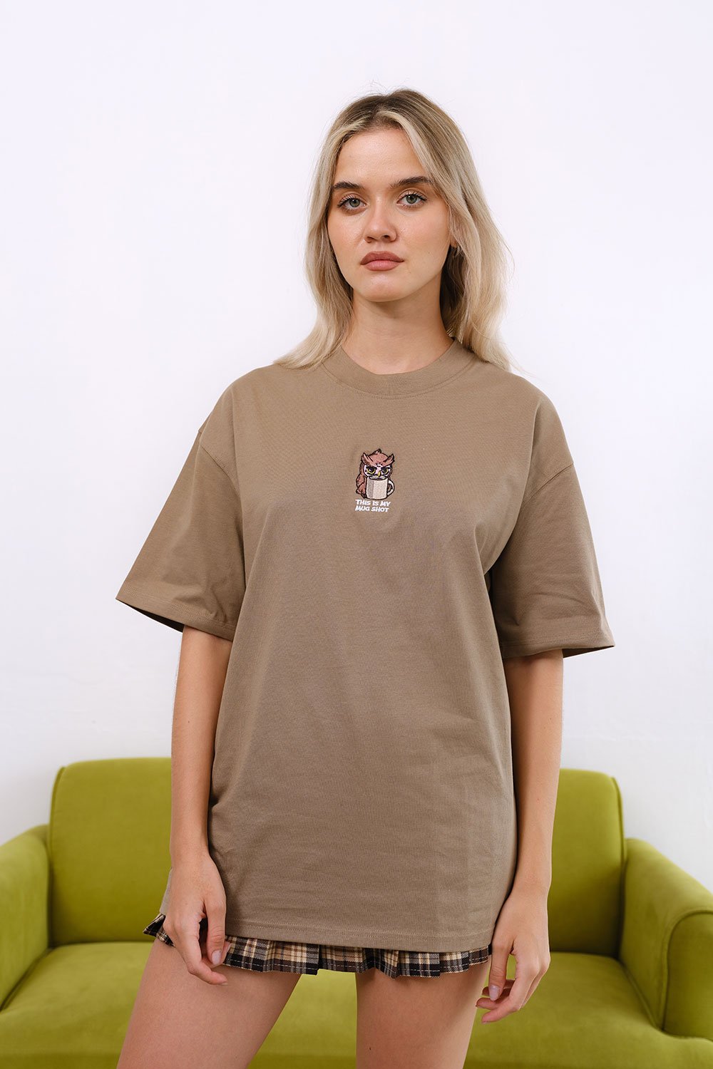 This Is My Mug Shot Oversized T-shirt - BonkersCorner