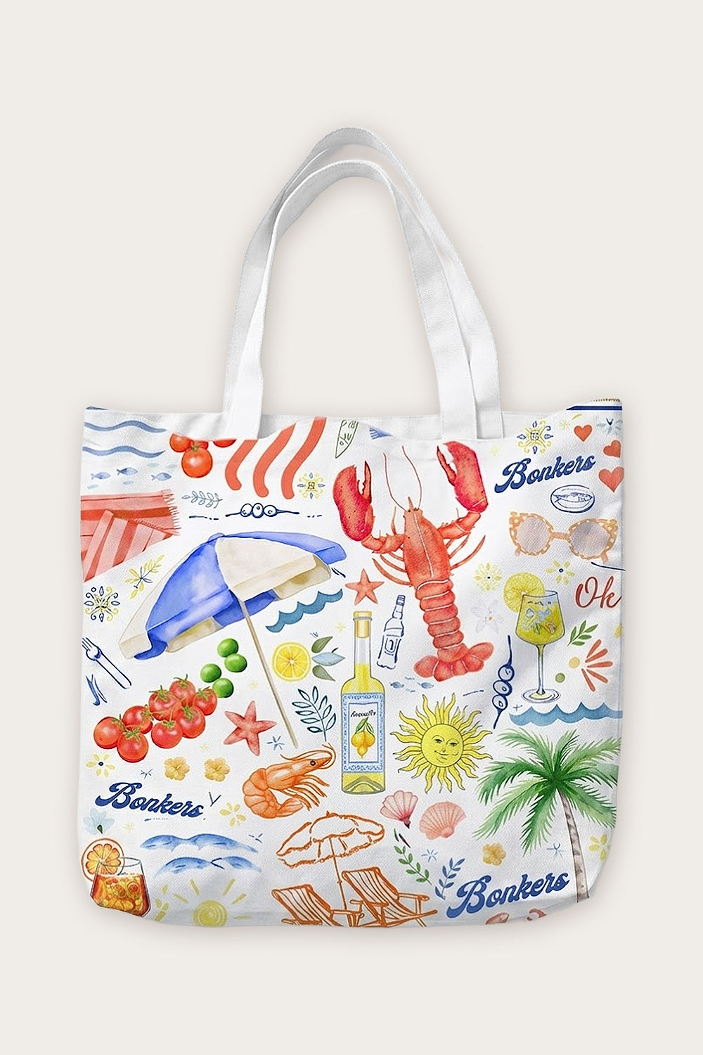 Coastal Chaos Tote - BonkersCorner