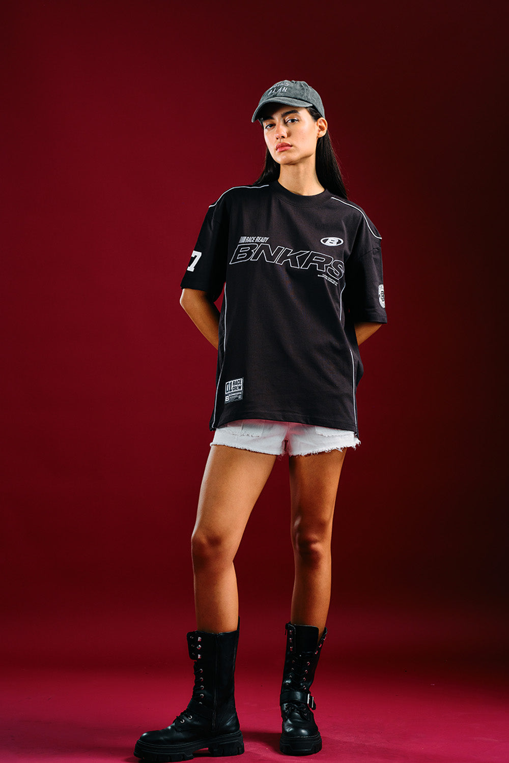Trackside Oversized T-shirt - BonkersCorner