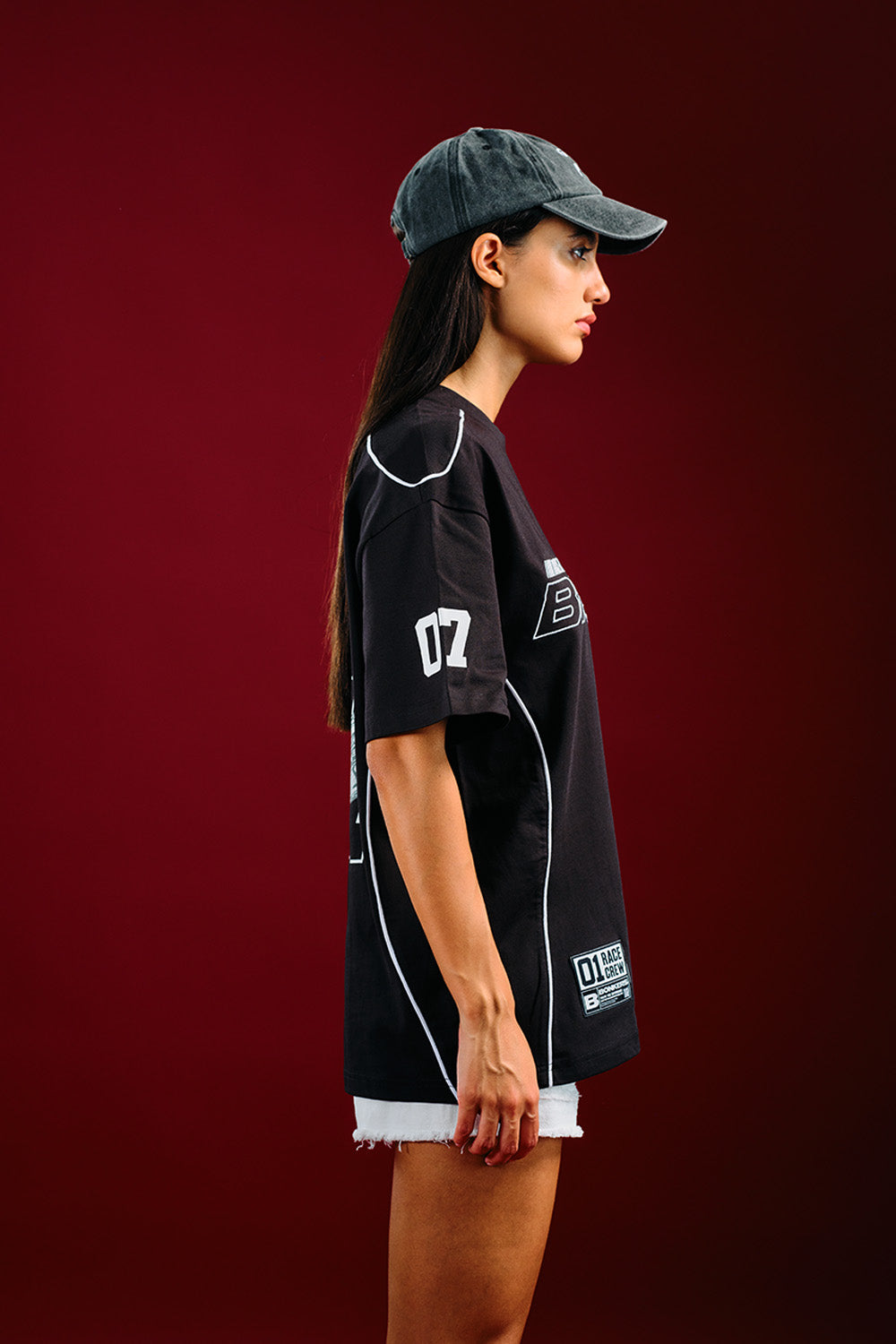 Trackside Oversized T-shirt - BonkersCorner