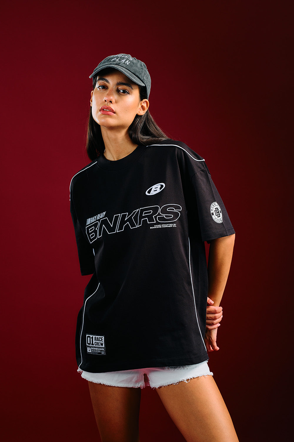 Trackside Oversized T-shirt - BonkersCorner