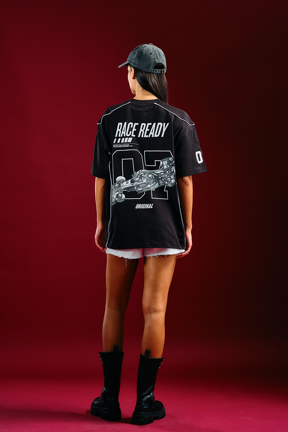 Trackside Oversized T-shirt - BonkersCorner