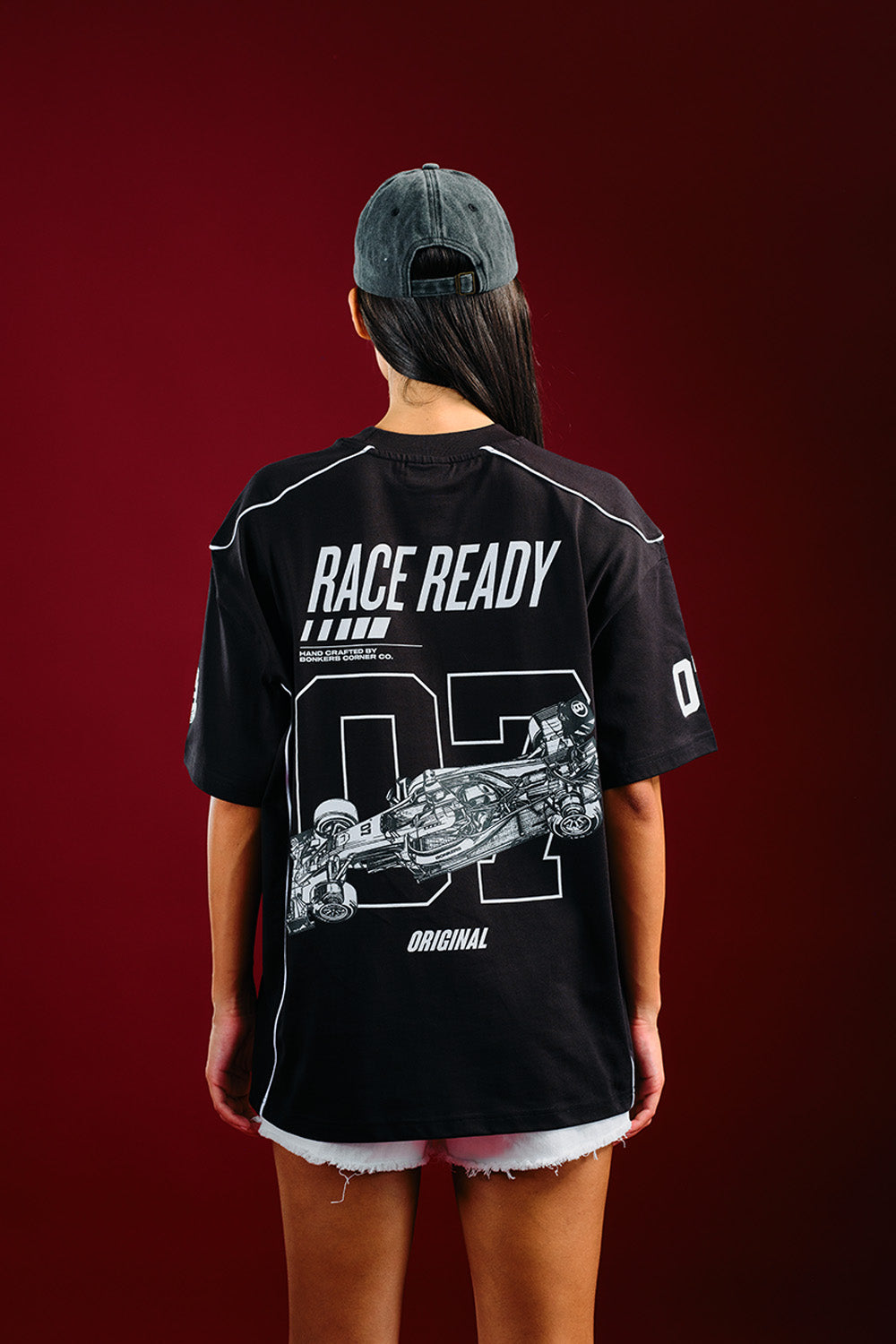 Trackside Oversized T-shirt - BonkersCorner