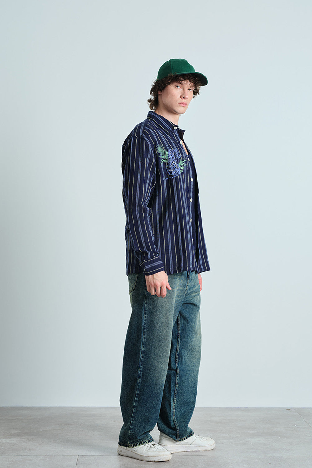 Tropic Stripe Shirt - BonkersCorner