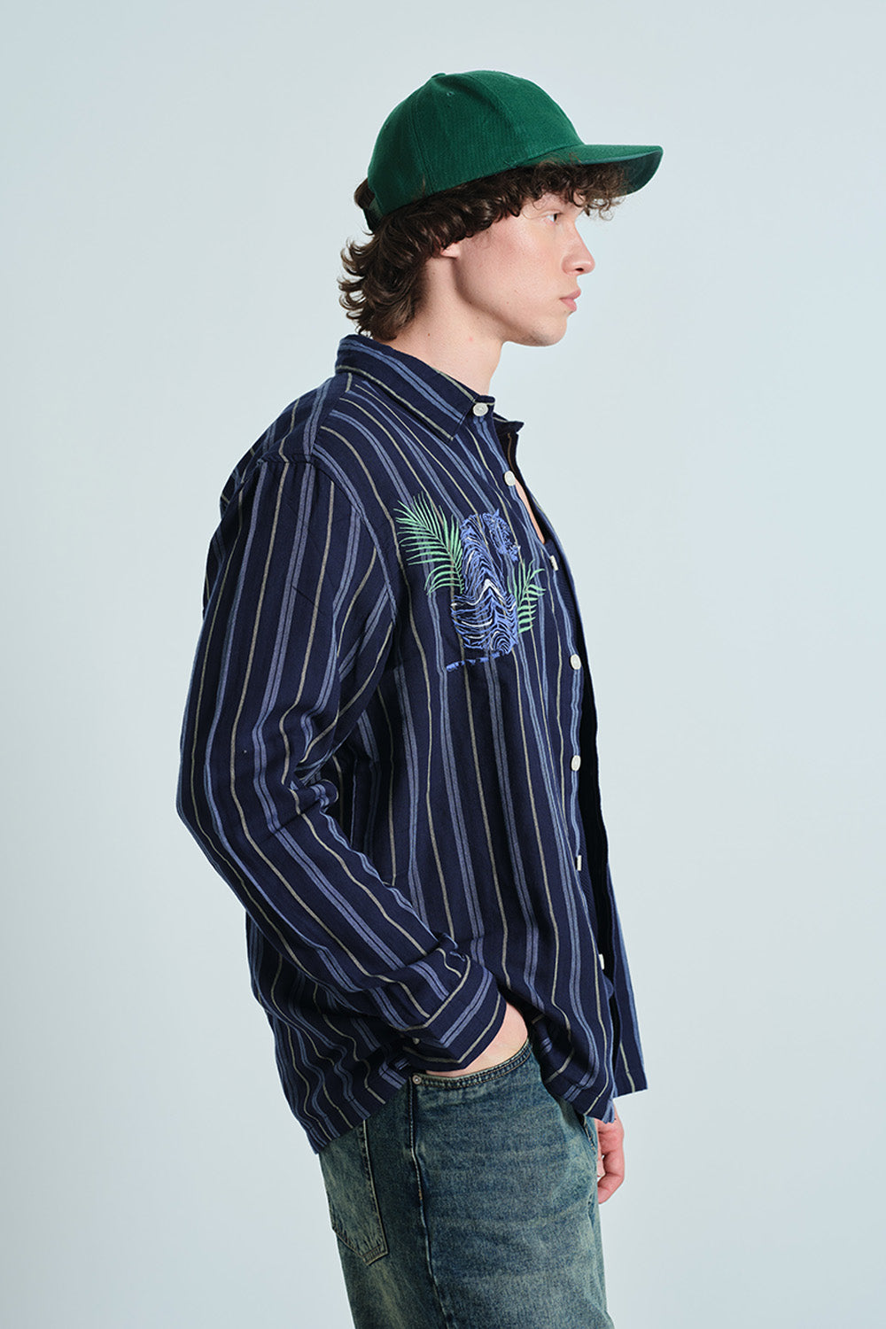 Tropic Stripe Shirt - BonkersCorner