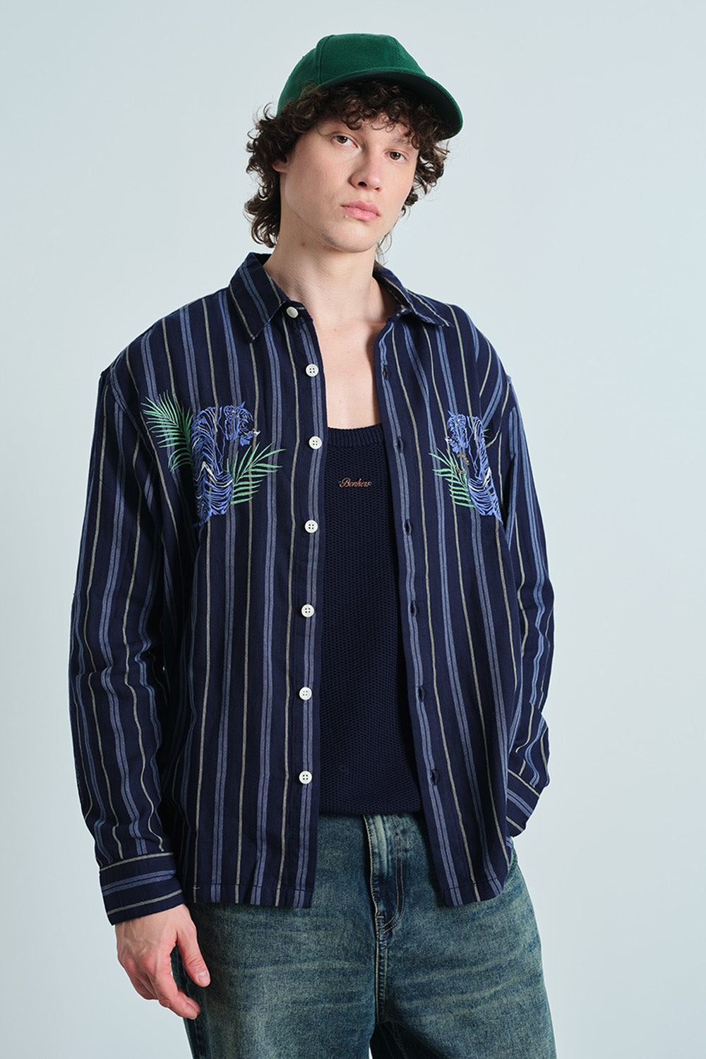 Tropic Stripe Shirt - BonkersCorner