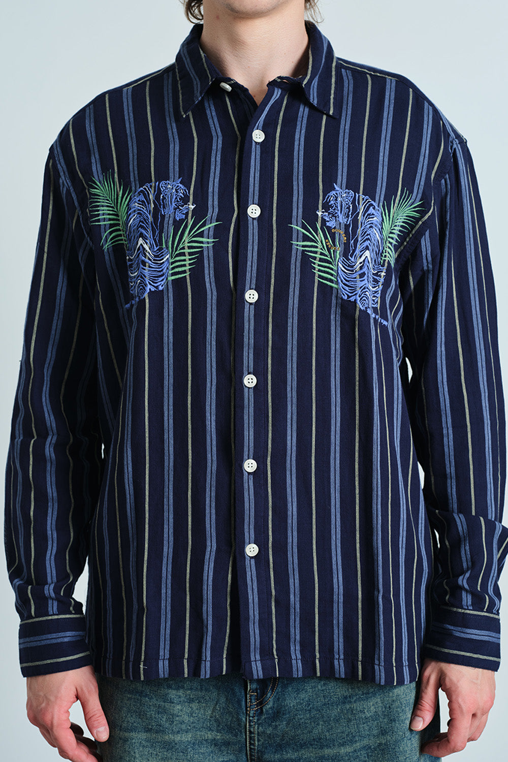 Tropic Stripe Shirt - BonkersCorner