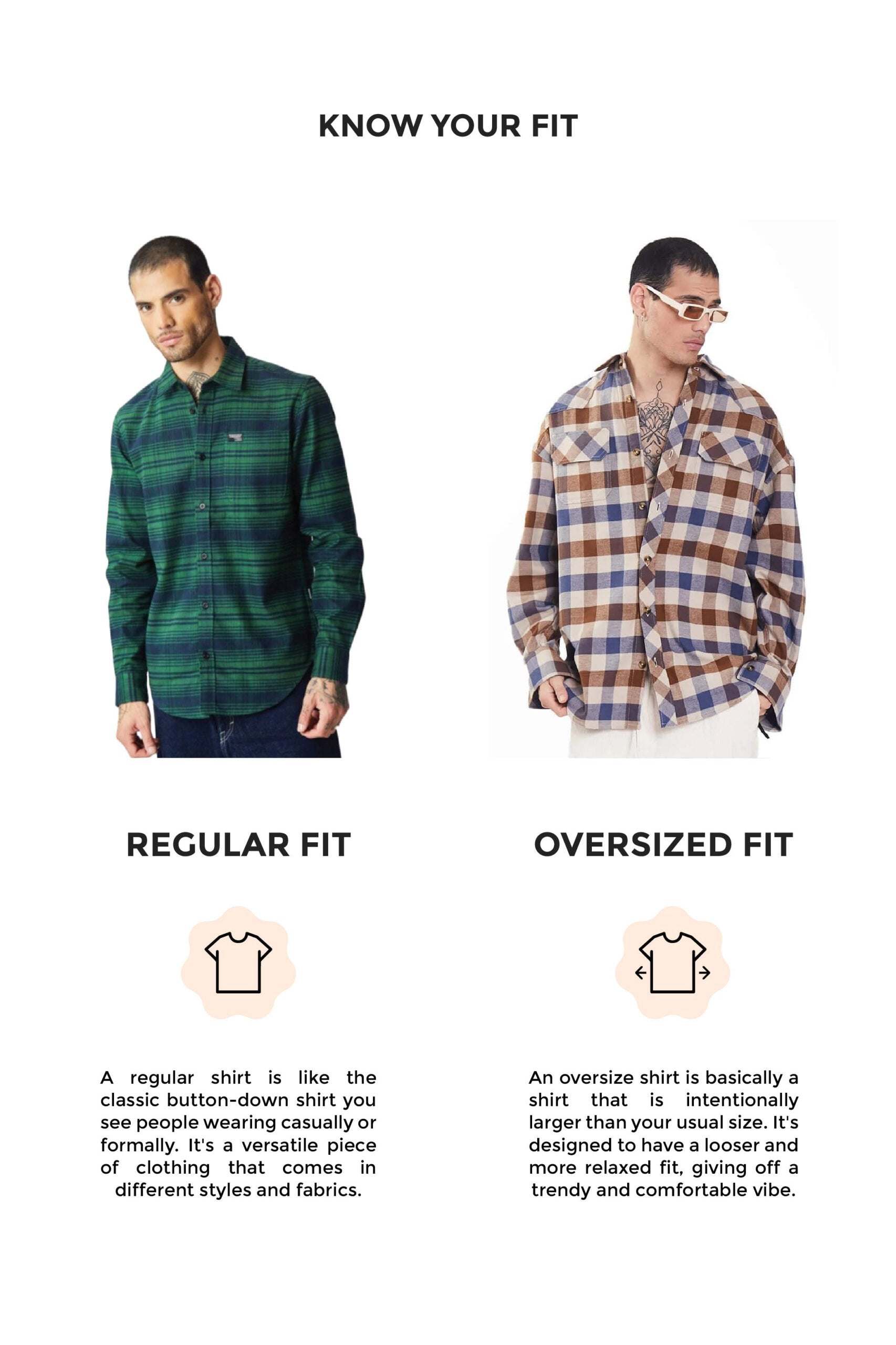 Vintage Blue Premium Thick-Thin Plaid Oversized Shirt - BonkersCorner