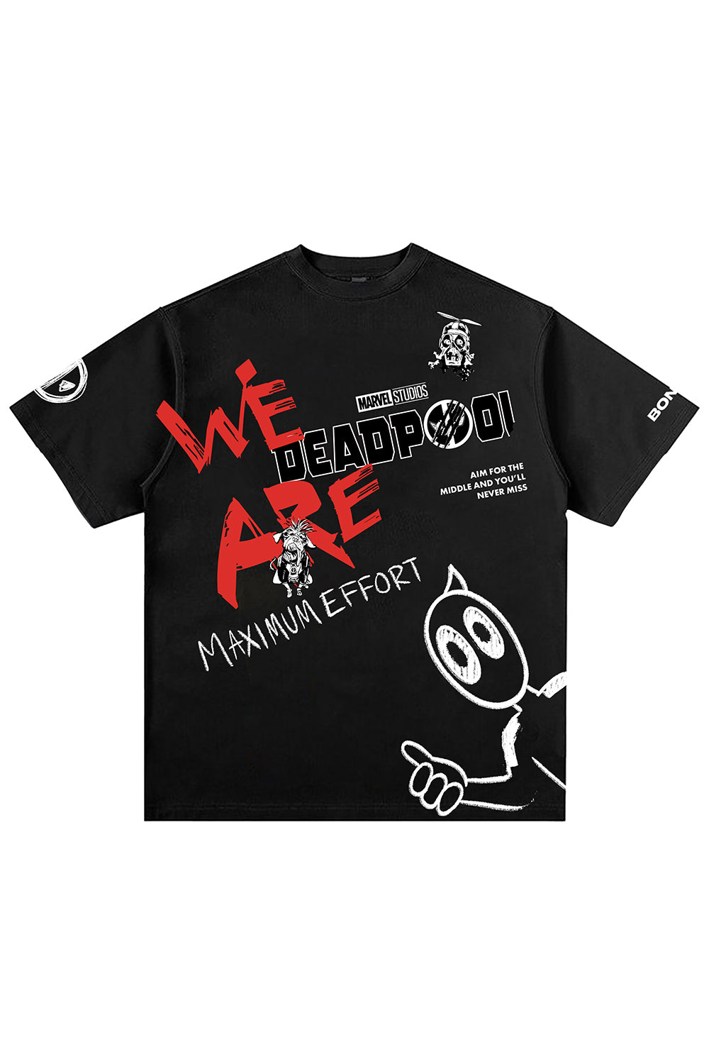 Weapon X Oversized T-Shirt - BonkersCorner