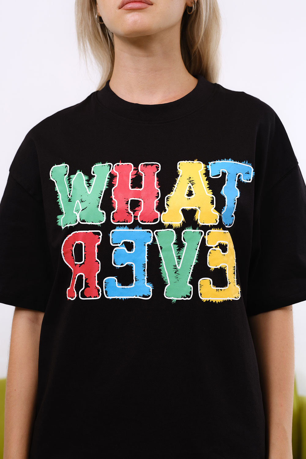 Whatever Oversized T-shirt - BonkersCorner