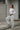 White Full Sleeves Polyamide Top - BonkersCorner