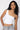 White One Shoulder Ribbed Tank - BonkersCorner