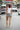 White Polyamide Square Neck Top - BonkersCorner