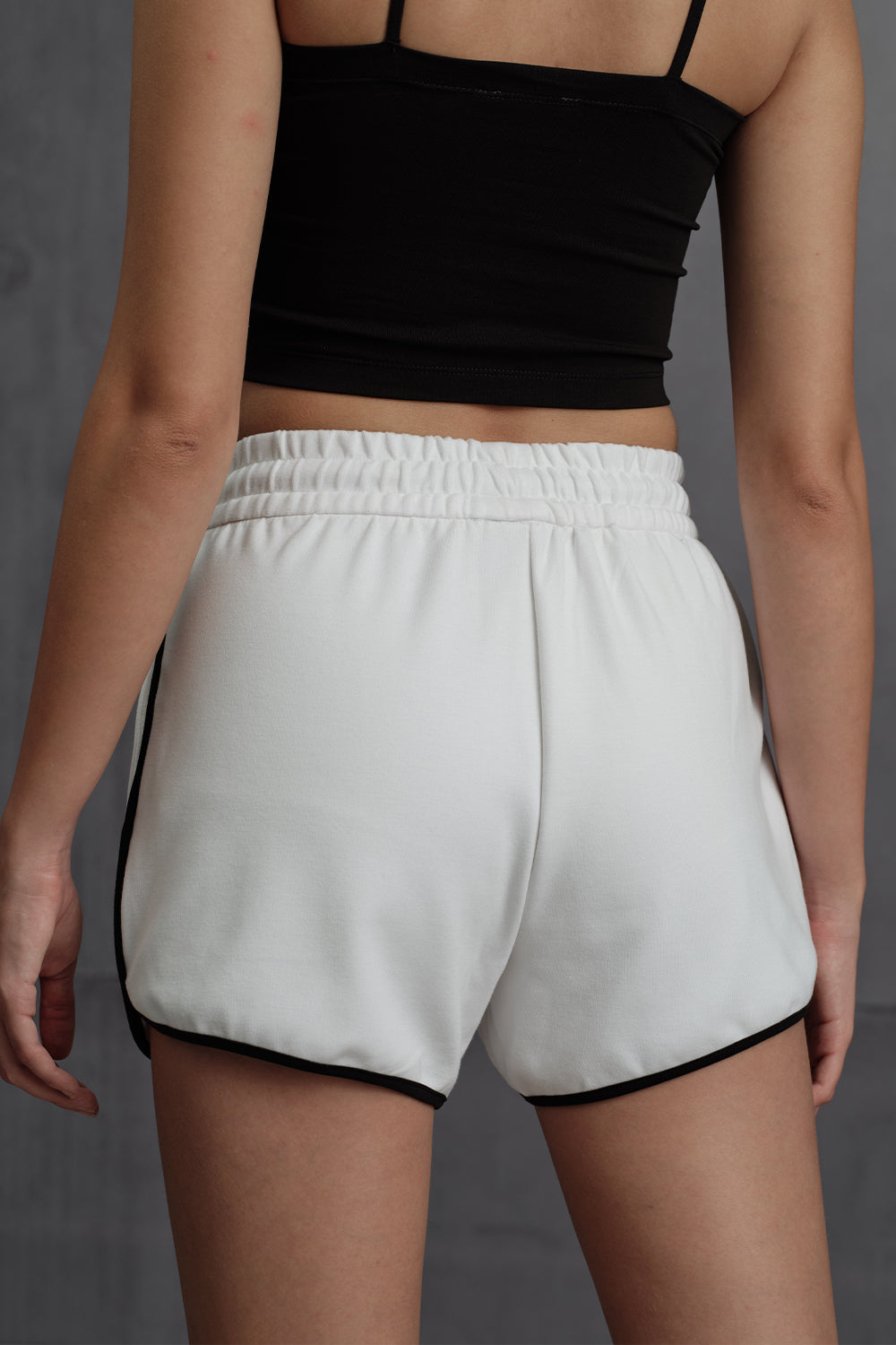 Grindset White Shorts - BonkersCorner