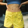 Yellow Utility Shorts - BonkersCorner